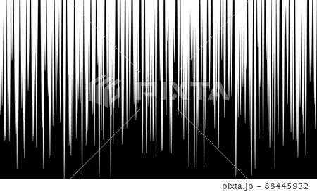 白色の重い雰囲気の効果線 88445932