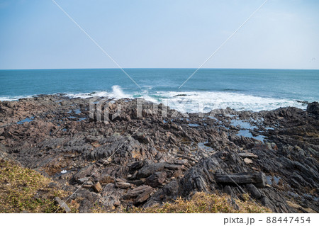 北海道　雄武町の日ノ出岬 88447454