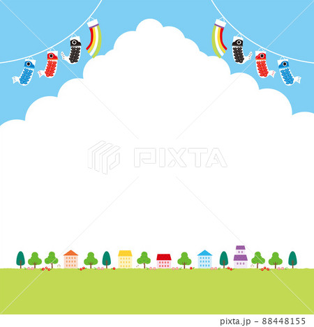 こどもの日（2022）背景2ベク 88448155