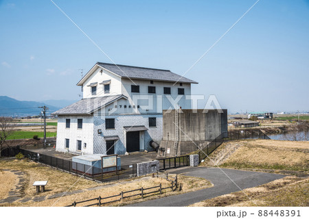 《岐阜県》海津市　森下排水機場 88448391