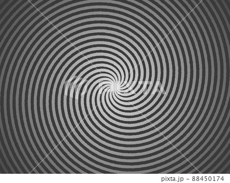 渦巻き背景画像（ブラック） 88450174