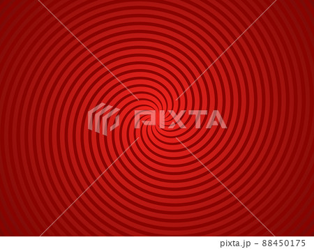 渦巻き背景画像（レッド） 88450175