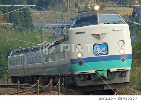 北陸本線　倶利伽羅－津幡　JR東日本　485系　T15編成（新潟）　北越 88455557