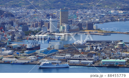 屋島山頂からの高松港31 88455779