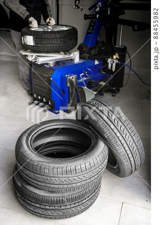 tires for tire changer and tire changer at the back 88455982