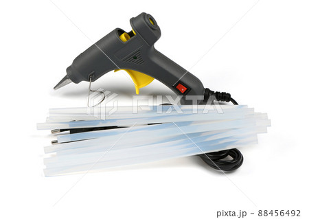 Electric hot glue gun with gluestick Electric hot glue gun with gluestick 88456492