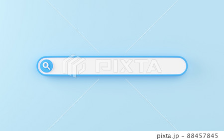Web search bar 3d render - illustration of...のイラスト素材 [88457845] - PIXTA