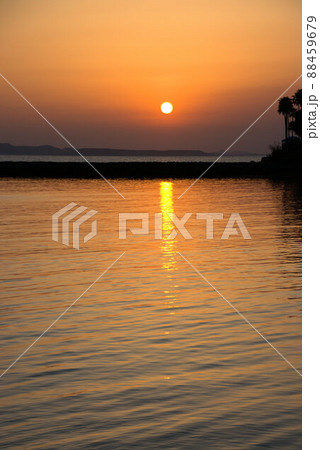 漁港の夕日 糸島4 漁港の夕日 糸島4 88459679
