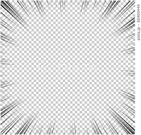 Monochrome concentrated line 88460449