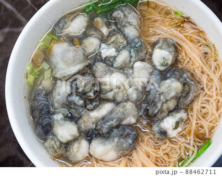 Oyster vermicelli is a delicious food in Taiwan. Oyster vermicelli is a delicious food in Taiwan. 88462711