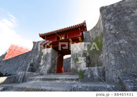 沖縄　那覇　首里城　瑞泉門 88465431