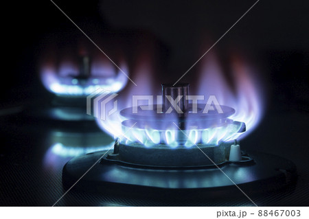 ガスコンロの火 ガスコンロの火 88467003