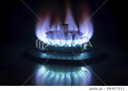ガスコンロの火 88467011