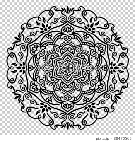 マンダラアート(花・ヘナタトゥー・蔓) マンダラアート(花・ヘナタトゥー・蔓) 88470565