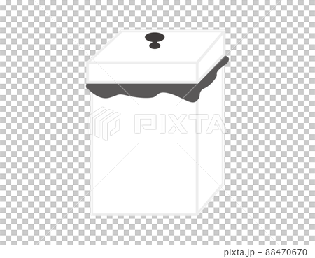 サニタリーボックス　ゴミ箱　イラスト 88470670
