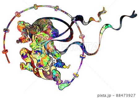 カラフル雷神 カラフル雷神 88473927