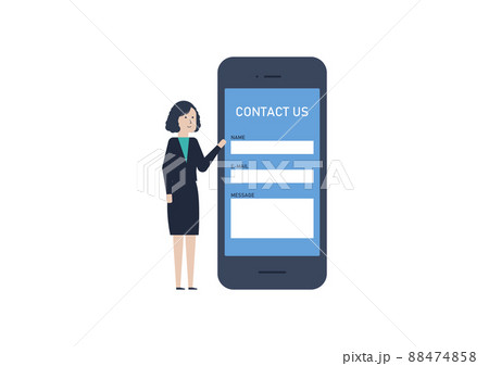 無料で見積りができます!なイラスト素材 無料で見積りができます!なイラスト素材 88474858