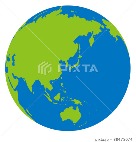 地球、アジア、オセアニア 地球、アジア、オセアニア 88475074