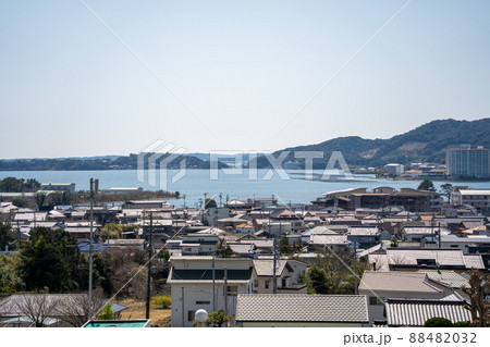 【静岡県】 奥浜名湖 三ケ日の街並み 【静岡県】 奥浜名湖 三ケ日の街並み 88482032