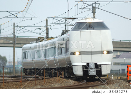 北陸本線　加賀笠間－美川　JR西日本　683系　S09編成（金沢）　しらさぎ 88482273