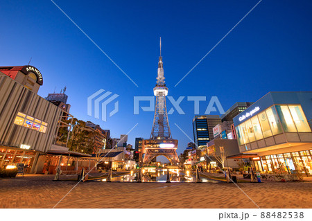 名古屋市　名古屋テレビ塔の夜景 88482538
