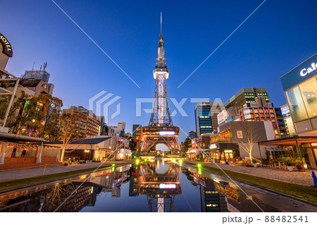名古屋市　名古屋テレビ塔の夜景 88482541