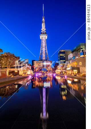 名古屋市　名古屋テレビ塔の夜景 88484813