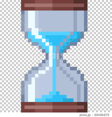 Hourglass pixel illustration Hourglass pixel illustration 88486870