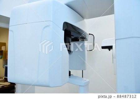 Modern dental tomograph in medical office. 88487312