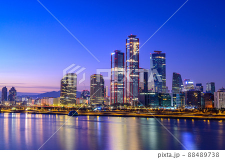 ソウル 夜景 都市 88489738