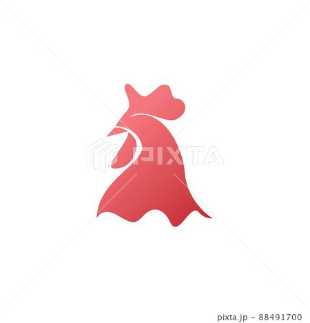 Chicken animal icon logo design illustration template vector Chicken animal icon logo design illustration template vector 88491700