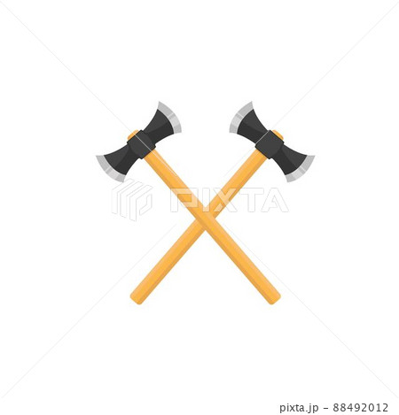 crossed axe icon vector illustration design template crossed axe icon vector illustration design template 88492012