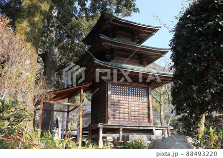 岳林寺 三重塔 岳林寺 三重塔 88493220