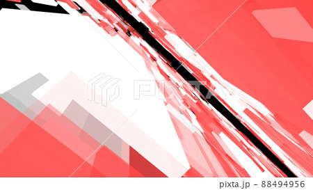 ブロック トンネル 赤 シンプル VJ [別Verあり] 88494956