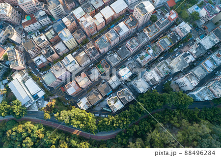 Aerial view of urban village landscape in Shenzhen city,China Aerial view of urban village landscape in Shenzhen city,China 88496284