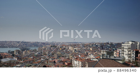 Istanbul cityscape panorama view 88496340