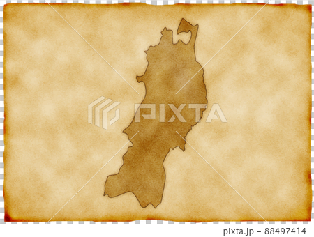 Old map_Tohoku region 88497414