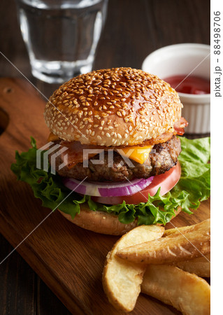 ハンバーガー 88498706