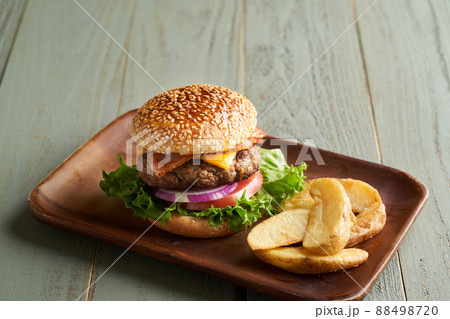 ハンバーガー ハンバーガー 88498720