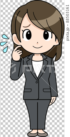Business woman in trouble 88503161