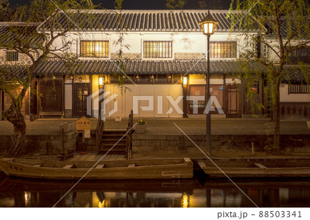 倉敷美観地区 夜景1 倉敷美観地区 夜景1 88503341