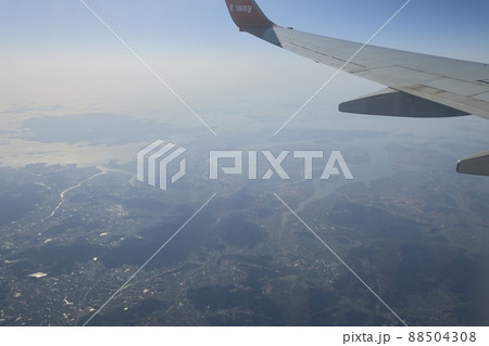 航空機 旅客機 風景 88504308