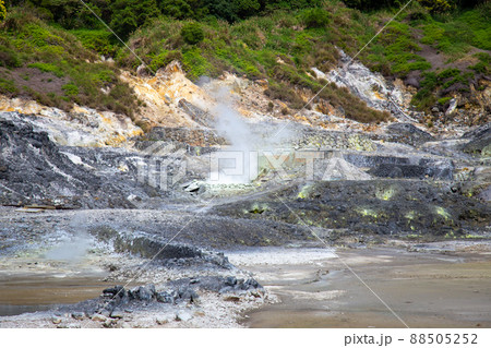 台湾陽明山硫磺谷の風景 台湾陽明山硫磺谷の風景 88505252