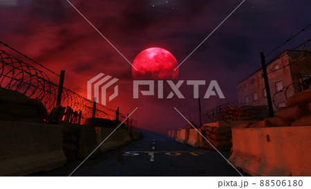 3D illustration Background for advertising and wallpaper in history and war scene. 3D rendering in decorative concept. 88506180