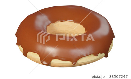 チョコレートドーナツ 3(チョコアイシング) チョコレートドーナツ 3(チョコアイシング) 88507247