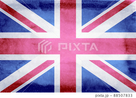 イギリス　国旗　和紙　背景