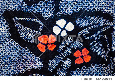 有松絞り　浴衣　 88508044