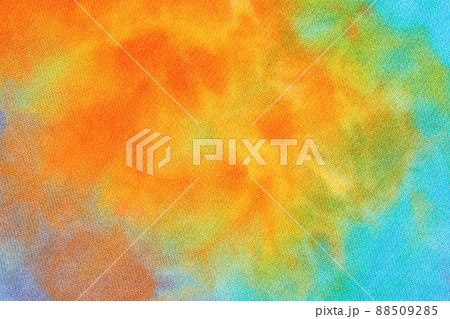 Abstract tie dye multicolor fabric cloth Boho pattern texture Abstract tie dye multicolor fabric cloth Boho pattern texture 88509285