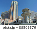 ラスベガス昼の風景 ベネチアンホテル周辺 88509576