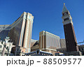 ラスベガス昼の風景 ベネチアンホテル周辺 88509577
